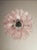 Pink Murano Chandelier in the style of Mazzega For Sale - Image 6 of 8
