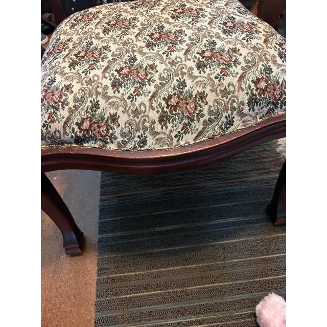 Wood Mid 20th Century Mahogany Armchair For Sale - Image 7 of 8