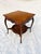 1920s Antiques Galley Solid Oak Occasional Parlor Table For Sale - Image 5 of 9