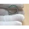20 Pointer Each 4 Carat Emerald Anniversary Eternity Band / Ring Platinum For Sale - Image 16 of 18