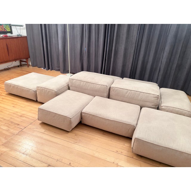 Modular Sofa by Piero Lissoni for Living Divani, Italy, 2010s, Set of 14 For Sale - Image 9 of 18
