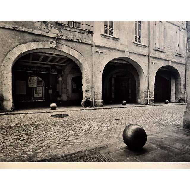 Evan Deutsch "Brass Balls of Tarascon" Signed B&w Silver Gelatin Photo For Sale In Los Angeles - Image 6 of 11