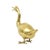 Large Brass Duck Sculpture, 1970s For Sale - Image 3 of 12