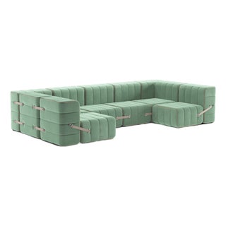 Flexible U-Sofa from Ambivalenz, Set of 15 For Sale
