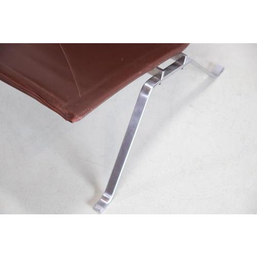 Metal PK22 Armchair by Poul Kjærholm for E. Kold Christensen, 1970s For Sale - Image 7 of 9