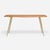 T.H. Robsjohn-Gibbings console, model 1787 for Widdicomb United Kingdom / USA, 1953. Made from mahogany with brass legs,...