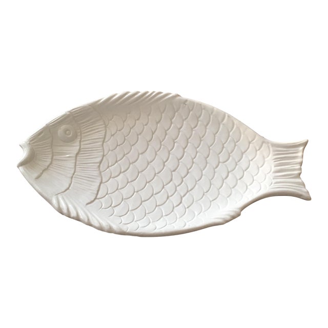 Italian Pottery Fish Platter Chairish