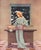 1925 Maxfield Parrish Lithograph "Lady Violetta About to Make Tarts" For Sale