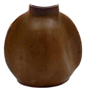 Vintage Abstract Stoneware Ceramic Vase, 1970s