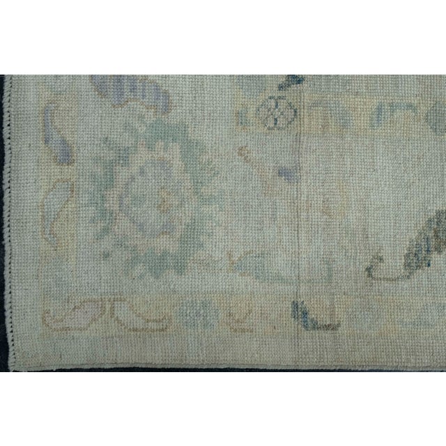 Oushak Rug 8'6" x 10'5" #17871 For Sale In Houston - Image 6 of 8