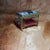 Antique Victorian Glass and Brass Jewellery Box, 19th Century For Sale - Image 4 of 7