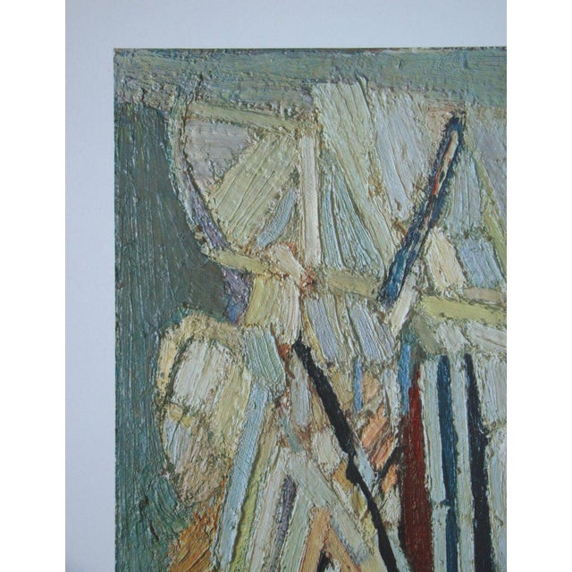 After Nicolas de Staël, Celadon Composition, 1960, Offset Lithograph For Sale - Image 4 of 13