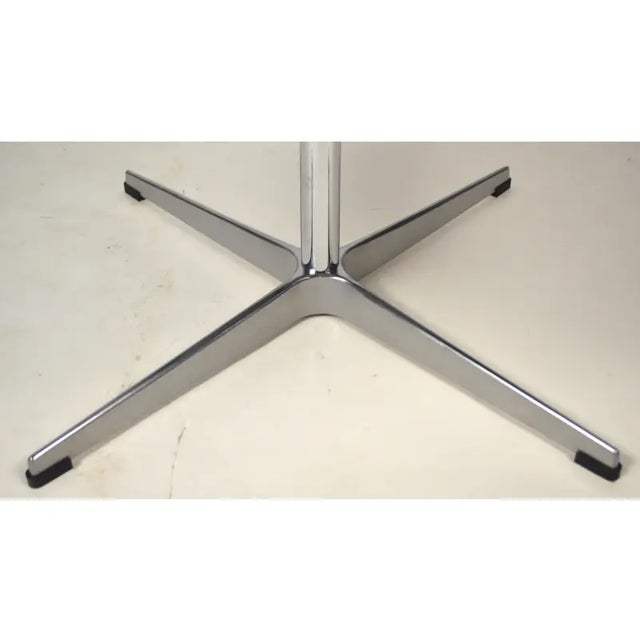 2000 - 2009 Modern Lounge Chair W Metal Star Base For Sale - Image 5 of 5