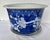 Late 1800s Blue/White Prunus Blossom Chinese Jardiniere With Underplate For Sale In Dallas - Image 6 of 15