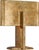 Modern Kelly Wearstler by Visual Comfort Signature Lotura 17" Intersecting Table Lamp in Museum Gild For Sale - Image 3 of 3