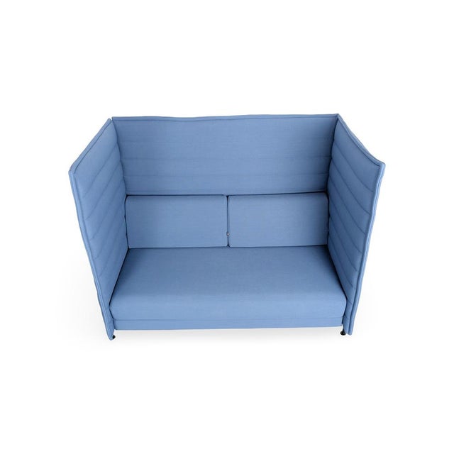 Postmodern Two-Seater Alcove Highback Sofa from Vitra For Sale - Image 3 of 11