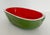 Art Deco Vintage Elongated Watermelon Decorative Bowl For Sale - Image 3 of 6