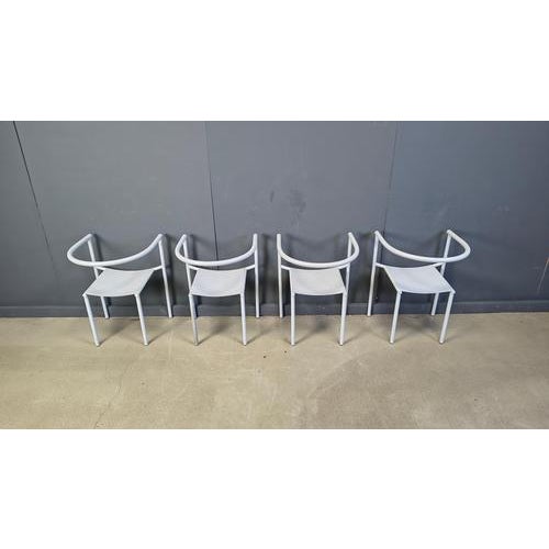 Vintage Von Vogelsang Chairs by Starck for Driade, 1980s, Set of 4 For Sale - Image 6 of 14