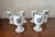 Pop Art 1960s Apothecary Kaysons Pedestal Mugs Set of Six For Sale - Image 3 of 6