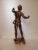 Metal Eugene Marioton, Singer Sculpture, Bronze For Sale - Image 7 of 10