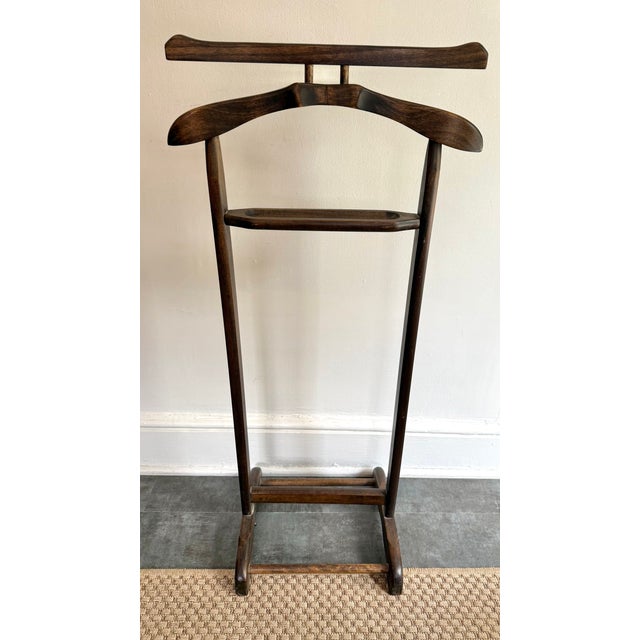 1970s Wooden Butler Hanger Rack For Sale - Image 6 of 6