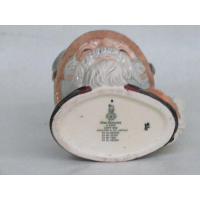 Royal Doulton England Don Quixote D6460 Toby Jug Porcelain Character Mug For Sale In Miami - Image 6 of 13