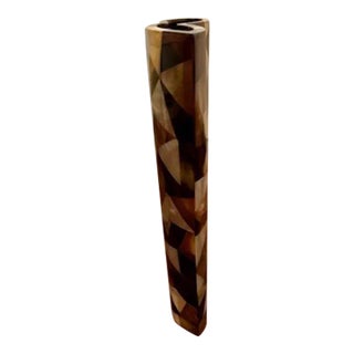 R&Y Augousti Geometric Shell Vase For Sale