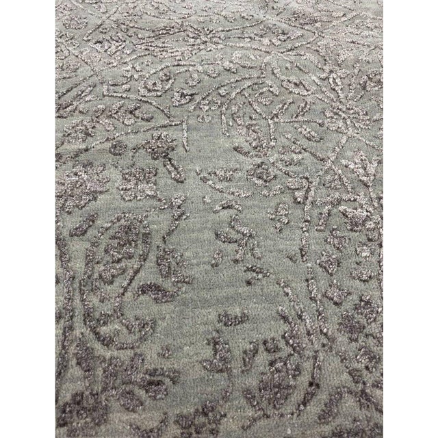 1990s 1990s Handwoven Transitional Area Rug 9x12 For Sale - Image 5 of 10