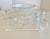 Transparent Vintage French Holiday Punch Bowl With 12 Punch Cups, and Ladle -14 Pieces For Sale - Image 8 of 10