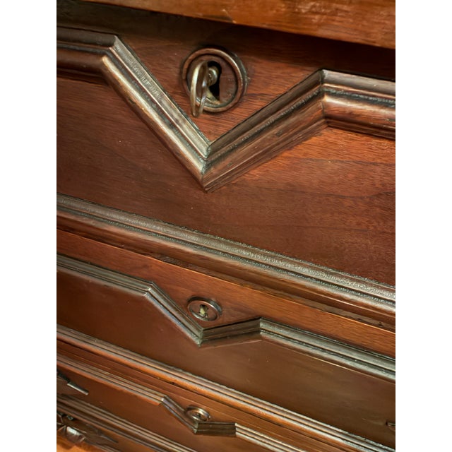 Antique Walnut C1880-1890 Dresser For Sale In Chicago - Image 6 of 10
