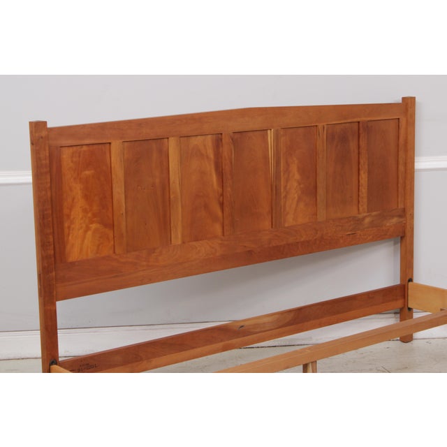 2000 - 2009 Stickley Mission Cherry King Size Bed For Sale - Image 5 of 18