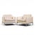 Mid-Century Modern Florence Knoll Mid Century Relaxed Cube Club Lounge Chairs - Pair For Sale - Image 3 of 13