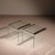Nesting Table Set by Pierangelo Gallotti & Luigi Radice, Italy, 1980s, Set of 3 For Sale - Image 9 of 14