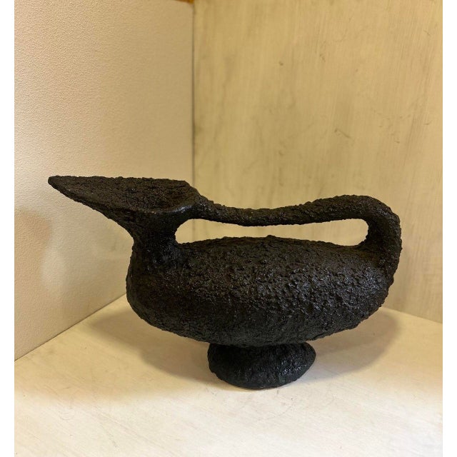 Terracotta Vase by Amilcare Rambelli, 1960s For Sale - Image 9 of 9