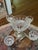 Mid 20th Century Antique Silver-Plated and Cut-Crystal Epergne Center Piece For Sale - Image 11 of 14