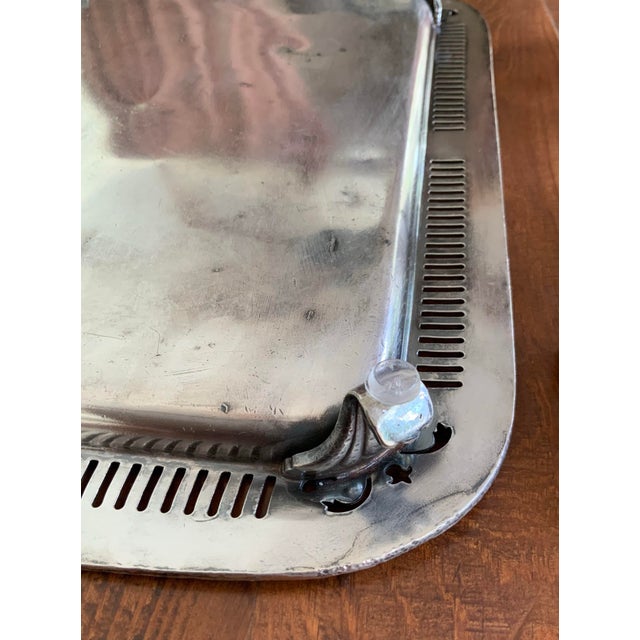 1940s Reed & Barton Hotel Statler Silver Tea & Coffee Service - Set of 5 for Traditional & English Decor & Hotel Silver Collectors For Sale In New Orleans - Image 6 of 12