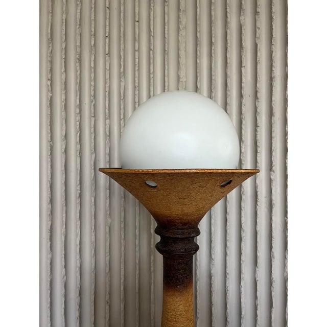 Ceramic Floor Lamp by Doria Leuchten, 1970s For Sale - Image 4 of 6