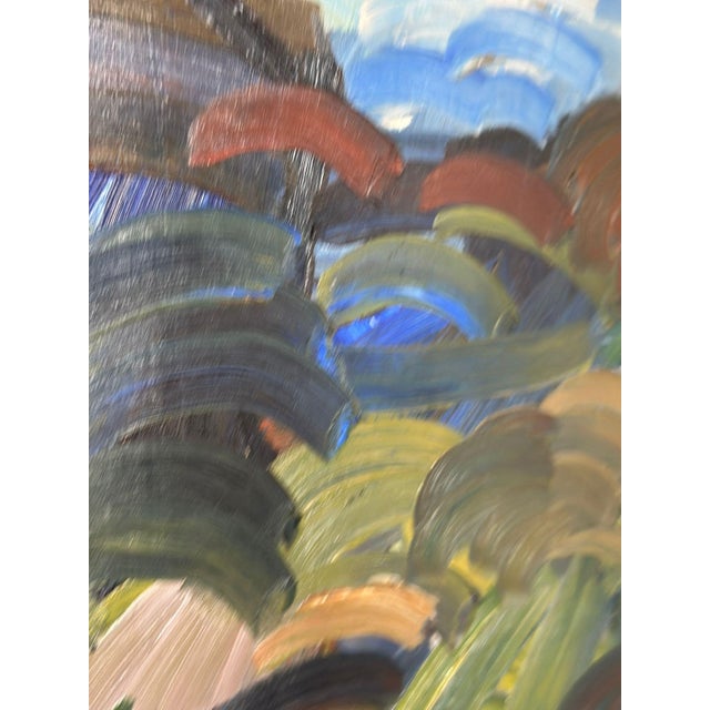 Gösta Falck, Scene, 1960s, Oil on Canvas, Framed For Sale - Image 4 of 18