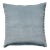 The House of Scalamandré Torino Velvet Pillow, Steeple Gray For Sale