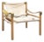 1960s Scirocco Safari Chair by Arne Norell in Beige Canvas For Sale