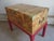 1970s Vintage English Style Hinged Top Burlwood Box on Stand For Sale - Image 5 of 15