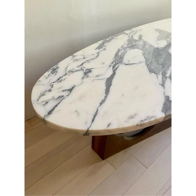 Dimensions Height: 16 in Width: 69.5 in Depth: 22 in Good overall condition with original finish. Structurally sound and...