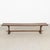 French Country Early 20th Century French Chestnut Trestle Bench For Sale - Image 3 of 13