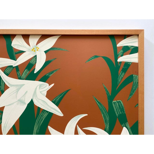 アート・デザイン・音楽 ALEX KATZ CUT OUTS Alex Katz Vintage 1968 Pop Art Silkscreen Print 