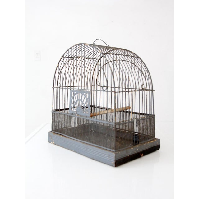 Antique Crown Birdcage For Sale - Image 11 of 14