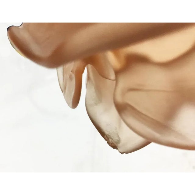 Alabaster Hanging Lamp with Fire-Gilded Ornaments, 1910-1920 For Sale - Image 4 of 10