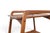Wood Mid 20th Century Danish Modern Flip Top Bar Cart in Teak + Cream Laminate For Sale - Image 7 of 11