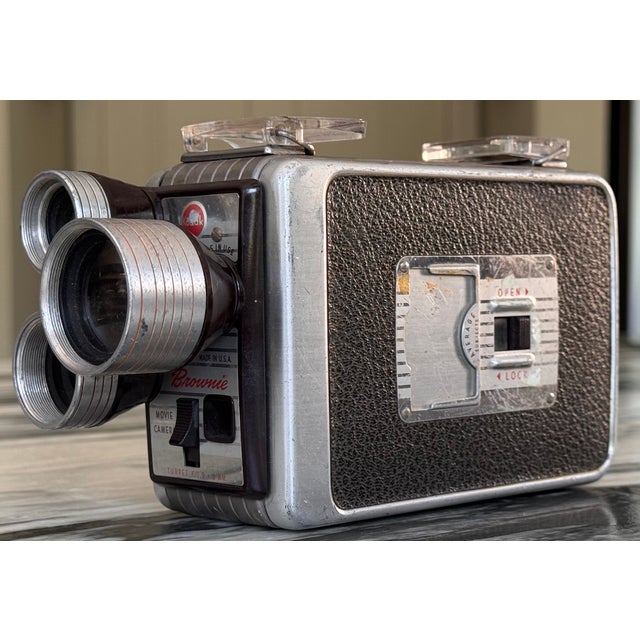 Mid 20th Century Vintage Kodak Brownie Decorative Movie Camera For Sale - Image 5 of 11