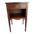 Early 20th Century Federal Style Mahogany Inlaid End Side Table. For Sale
