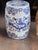 Ceramic Pair of Chinese Blue and White Garden Stools For Sale - Image 7 of 8